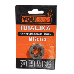 Плашка Yourtools М12*1.75