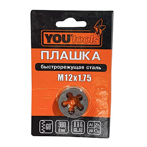 Плашка Yourtools М12*1.75