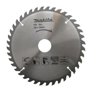 Диск пильный Makita D-81309 по дереву 185*30/20 мм 40 зубьев