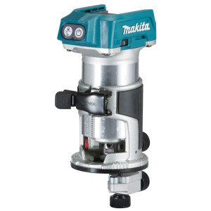 Фрезер кромочный Makita DRT50ZJX2 аккумуляторный без АКБ и ЗУ с насадками