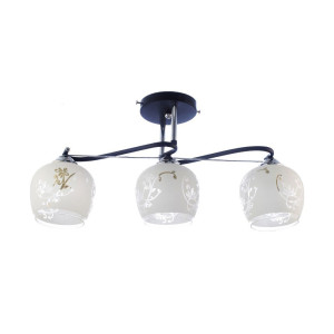 Светильник Айтин-Про НПБ 02-3*60-101 DA5042/3 черный/хром