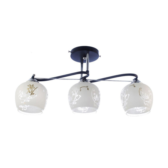 Светильник Айтин-Про НПБ 02-3*60-101 DA5042/3 черный/хром