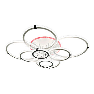 Светильник Айтин-Про D18957C/8 216Вт+10Вт белый/хром (RGB)