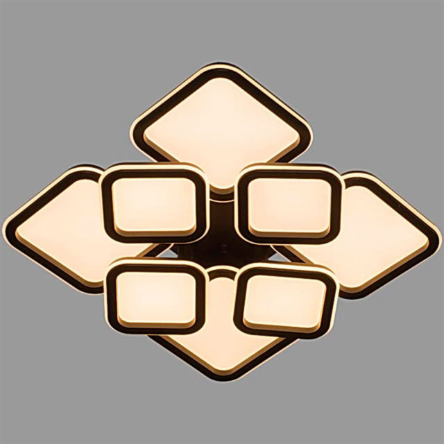 Светильник Айтин-Про N9304/4+4S 248Вт черный