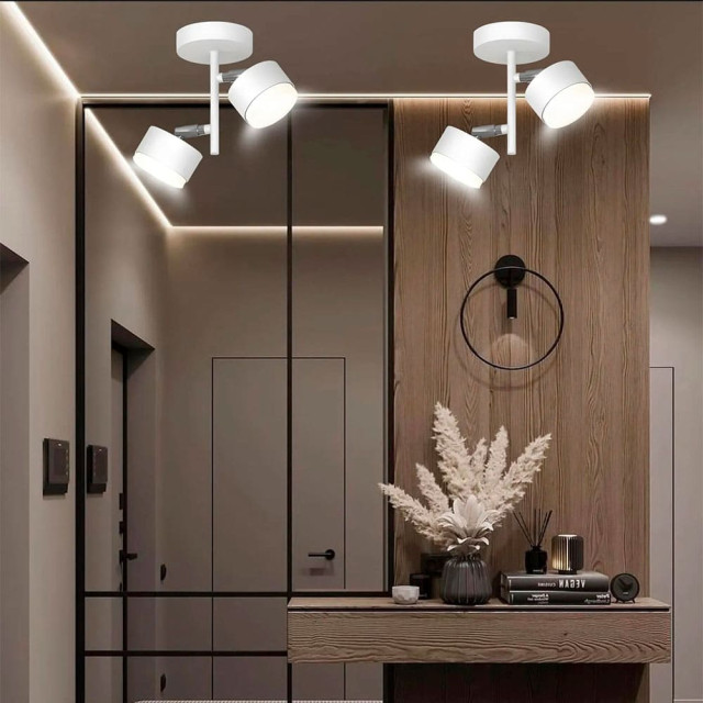 Светильник Айтин-Про X3724/2 белый/хром