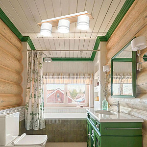 Светильник Айтин-Про X4516/3 белый/дерево