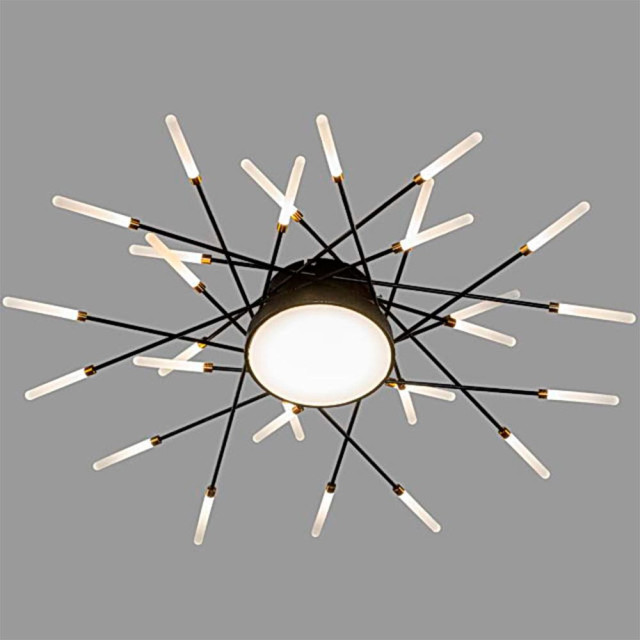 Светильник Айтин-Про C9109/28+1 112Вт черный/золото