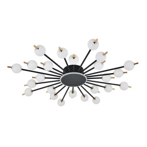 Светильник Айтин-Про Н77117/24+1Т 264Вт черный/золото