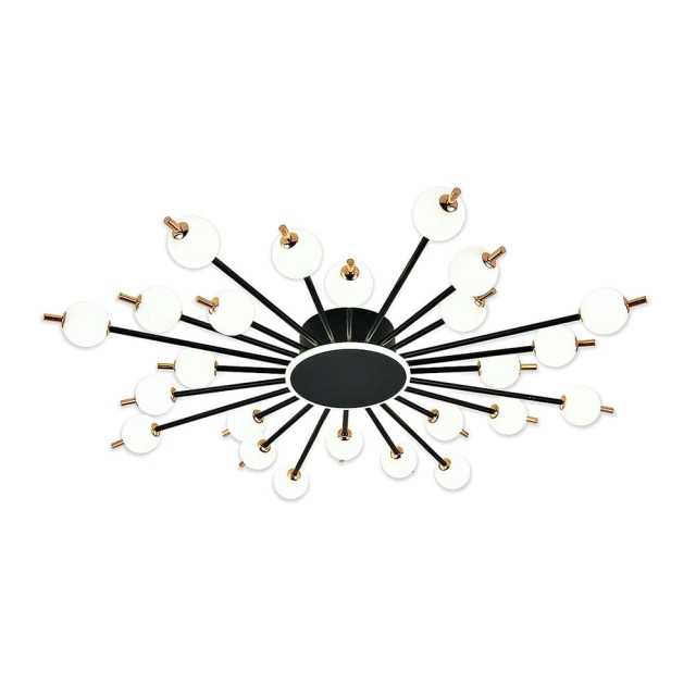 Светильник Айтин-Про Н77117/24+1Т 264Вт черный/золото