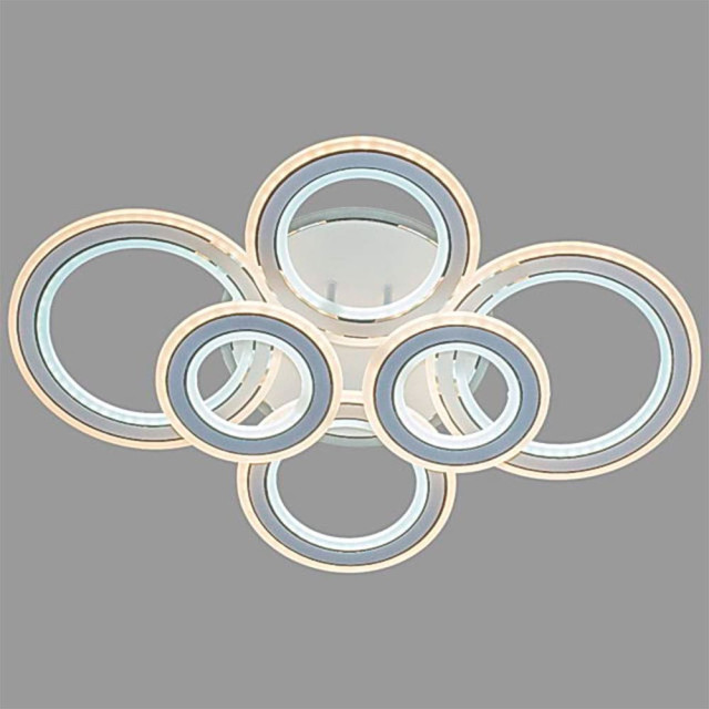 Светильник Айтин-Про H7202/6H 249Вт белый/хром