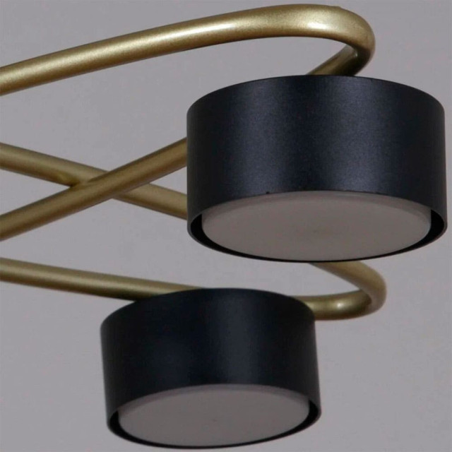 Светильник Айтин-Про N6658/4 золото/черный