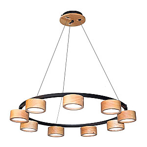 Светильник Айтин-Про N6835/9 черный/дерево