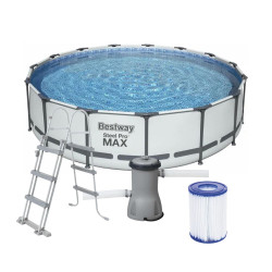 Бассейн каркасный Bestway 56488 Steel Pro Max 457*107см