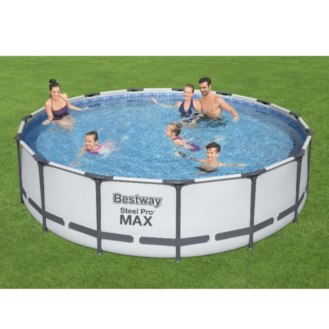 Бассейн каркасный Bestway 56488 Steel Pro Max 457*107см Бассейн каркасный Bestway 56488 Steel Pro Max 457*107см
