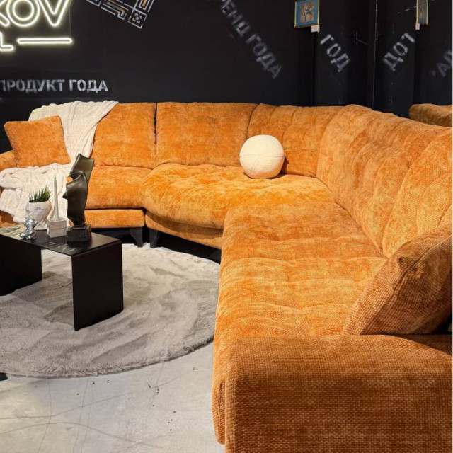 Диван угловой Savlukov Dolce Mebeltex Mirax 06 3.88*.288 м