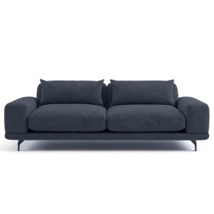 Диван Savlukov Galaxy Мебельтекс Genesis 15 Deep Blue 2.45*1.02 м