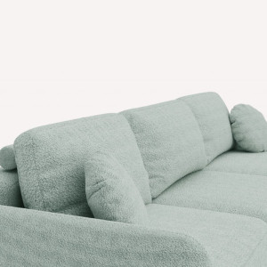 Диван угловой Savlukov Tuscan Belkraft Laura 08 Mint 3.65*1.85 м