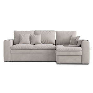 Диван угловой Savlukov Чикаго Belkraft Piano 16 Light Grey 2.80*2.06 м