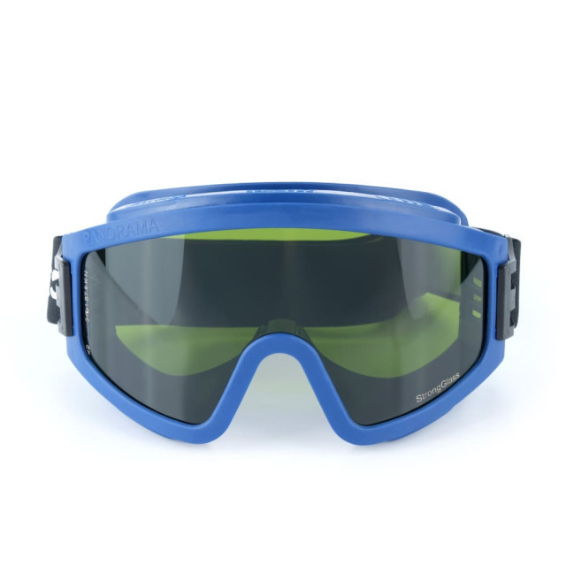 Очки закрытые РОСОМЗ СОМЗ ЗН11 Panorama 21127 PC StrongGlass панорамные зеленое стекло