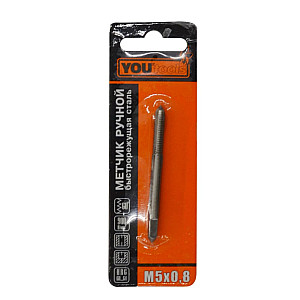 Метчик ручной Yourtools М5*0.8