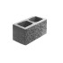 Камень бетонный столбовой лицевой 1КБСЛ-ЦП-1-к п 5 скала