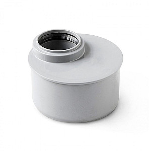 Переход канализационный 110/50 короткий с кольцом МультиМирПласт