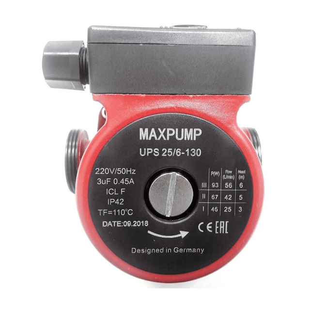 Насос циркуляционный Maxpump UPS 25/6-130