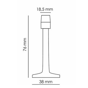 Упор дверной Palidore C885 PC хром