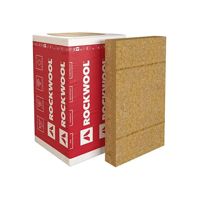 Теплоизоляция Rockwool Фасад Баттс Оптима 30*600*1000 4.8 м.кв