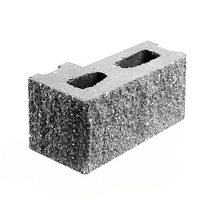 Камень бетонный угловой лицевой Бессер-Бел 1КБУЛ-ЦП-9-2к п15 серый