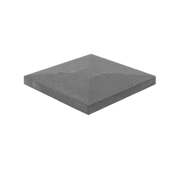 Камень бетонный накрывочный лицевой 1КБНЛ-МЦС-20 п 39 серый