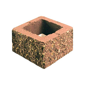 Блок стенок и столбов Бессер-Бел БСС300.300.190-4к п45 коричневый 2%