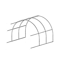 Удлинение к теплице Сэлмакс Агроном Сила 2 м 20*20 мм