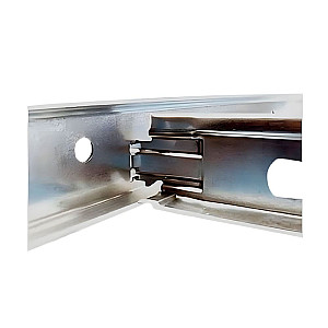 Профиль Албес Norma Т24 белый матовый 3.7 м