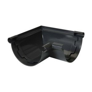 Угол желоба 90° Nicoll наружный графит