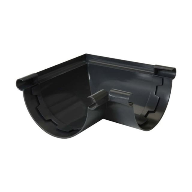 Угол желоба 90° Nicoll наружный графит