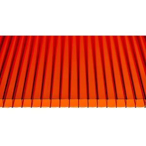 Поликарбонат сотовый Сэлмакс Master 4*2100*6000 мм бронза