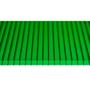 Поликарбонат сотовый Сэлмакс Master 6*2100*6000 мм зеленый