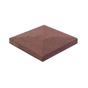 Камень бетонный накрывочный лицевой Бессер-Бел 1КБНЛ-МЦС-25 п40 коричневый 2%