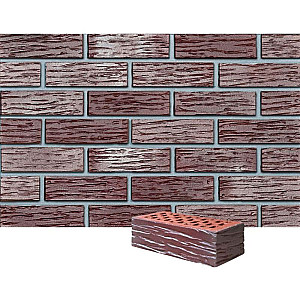 Кирпич клинкерный Roben Adelajda NF29 рифленый