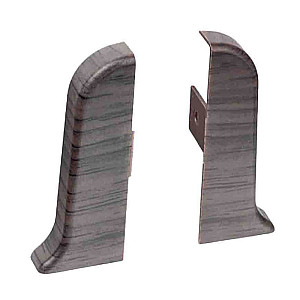 Заглушка Rico Leo с текстурой №150 эбен 2 шт