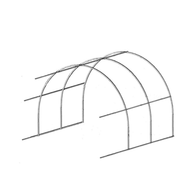 Удлинение каркаса под теплицу Агроном Люкс 2 м 40*20 мм