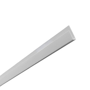 Угол стартовый Албико-групп ПВХ белый 610*3*10 мм
