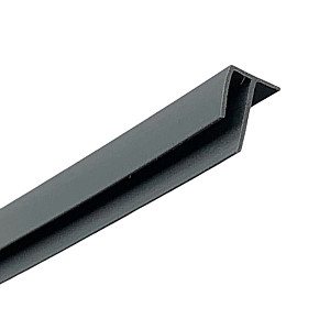 Угол внутренний Албико-групп ПВХ серый 610*3 мм