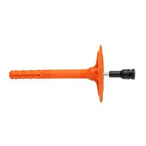 Дюбель тарельчатый ЕКТ VE012664 10*120 мм со стальным гладким гвоздем с термоголовкой DTM-N + GT-MT