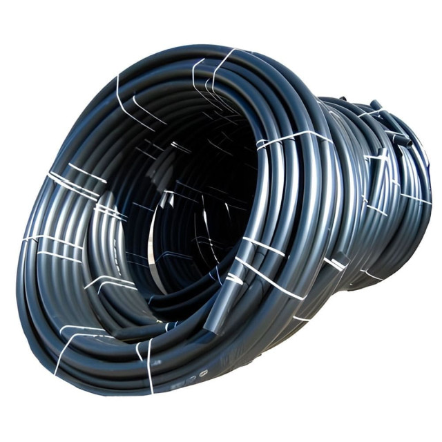 Труба техническая Акваком 00062527 ПНД 32*2 мм 100 м черно-серая