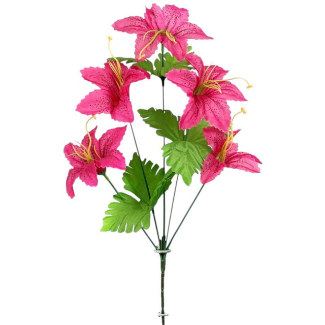 Букет лилий тигровых БС015-1м 5 голов 42 см