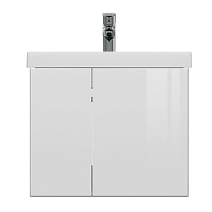 Тумба подвесная Cersanit Colour 50 с раковиной Como 50