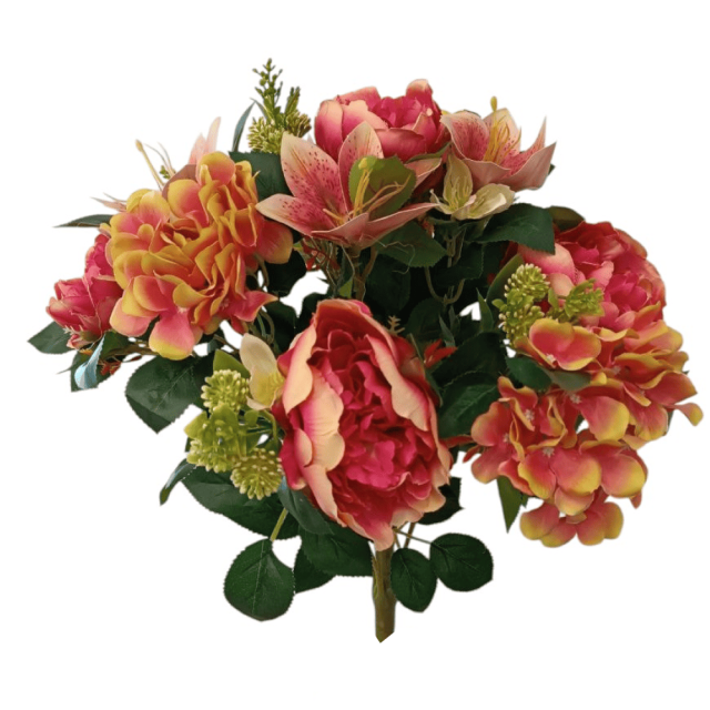 Букет Ассорти с лилиями 50 см