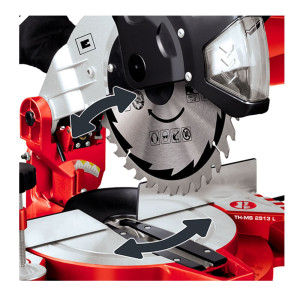 Пила торцовочная Einhell TC-SM 216 с протяжкой